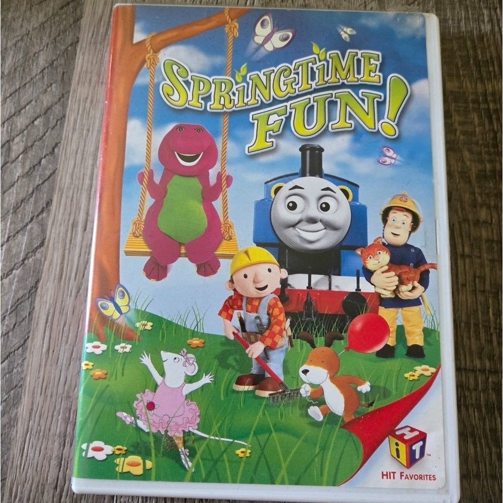 HIT Favorites Springtime Fun DVD Thomas Barney Bob Builder Angelina Ballerina